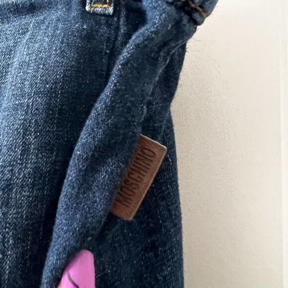 MOSCHINO Mid-Rise Cropped Jeans - Picture 8 of 9